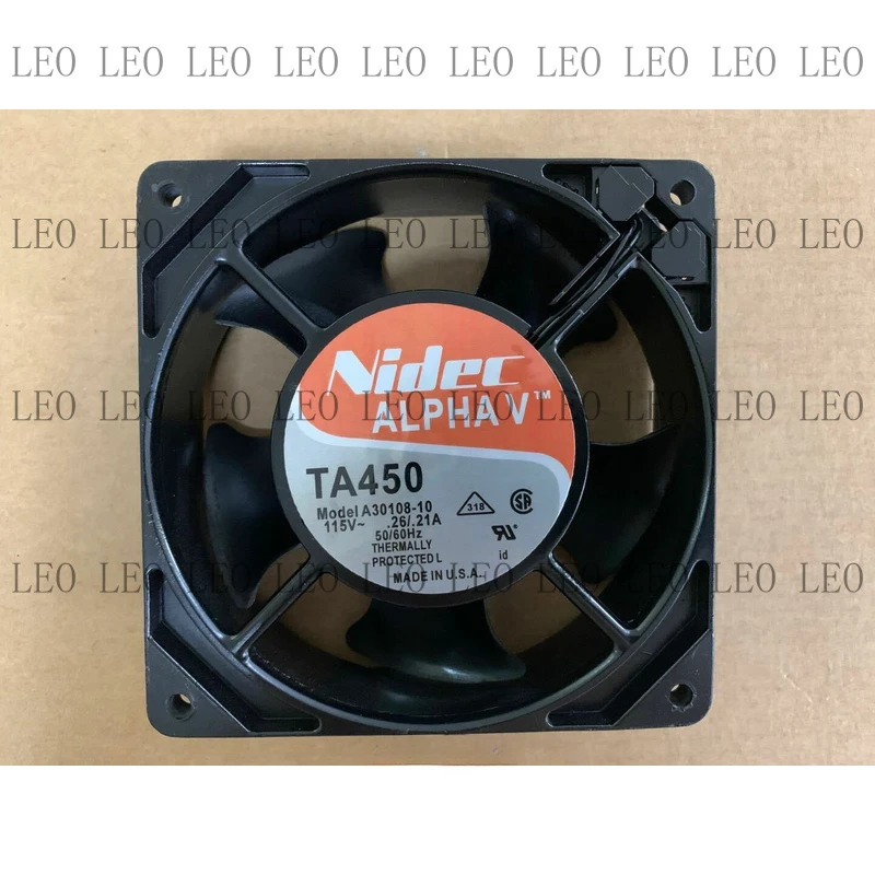 MY new fan  TA450 A30108-10 For NIDEC 115V 0.26A/.21 12038 12CM