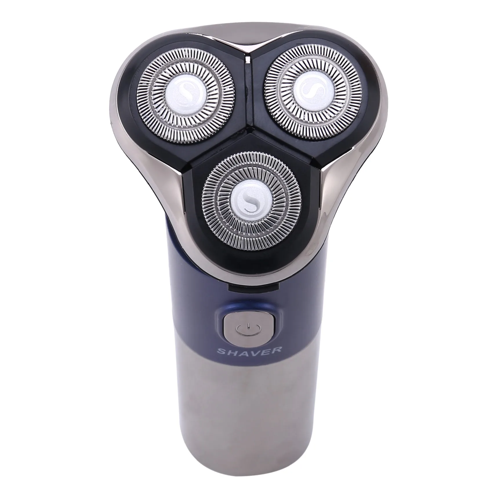 EAS-4 в 1, многофункциональная машинка для стрижки волос для влажной и сухой уборки, перезаряжаемая беспроводная электрическая машинка для стрижки волос, мужская бритва, триммер, синий