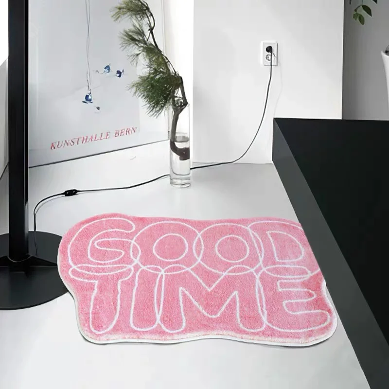 VIKAMA Good Time Irregular Sha - огляд і ціна Home Goods Bathroom Rugs