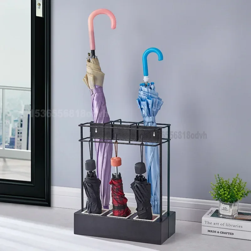 Commercial Umbrella Rack, Hotel Front Desk Storage, Household Door Hanging Organizer, Durable Umbrella Bucket, Stylish Design