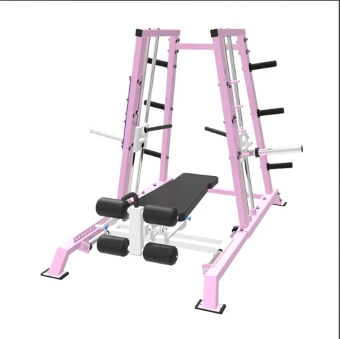 Commercial Multifunctional Fitness Equipment With Power Smith Machine Dual System For Gym. New