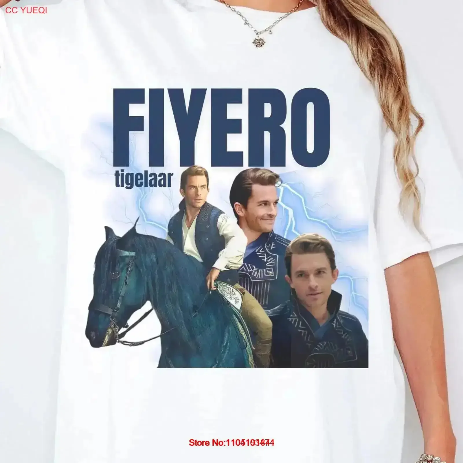 Limited Fiyero Tigelaar T Shirt Jonathan Bailey For Woman and Man vintage Washed Casual Top Everyday Wear Stretched vintage