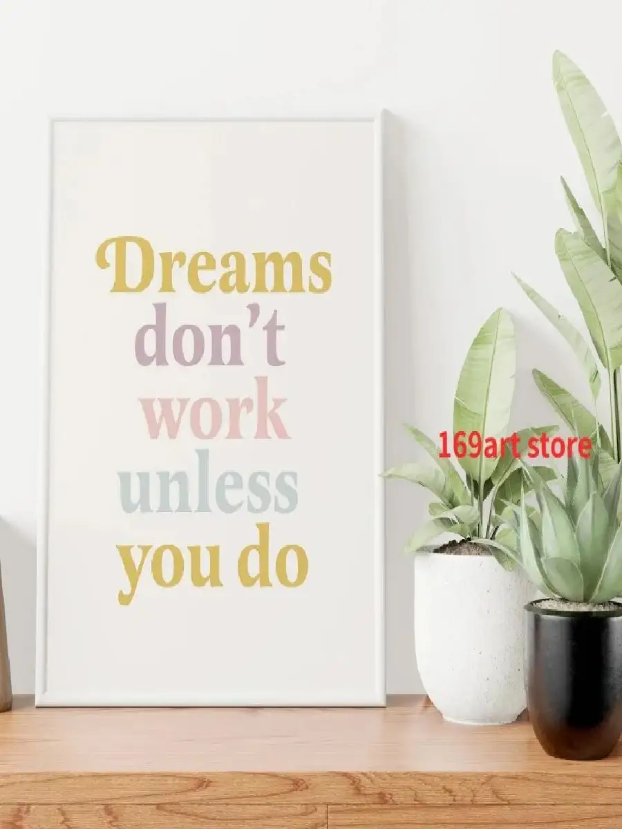 Inspirational Motivational Quotes Canvas Wall Art  Self Care Therapy Affirmation Poster Print for Home Decor