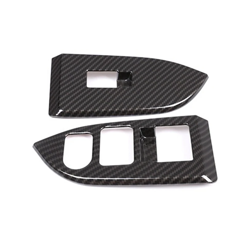 Autocollant de décoration de cadre de commutateur de levage de verre de porte de voiture, adapté pour Subaru BRZ, Toyota 86, 2012-2020