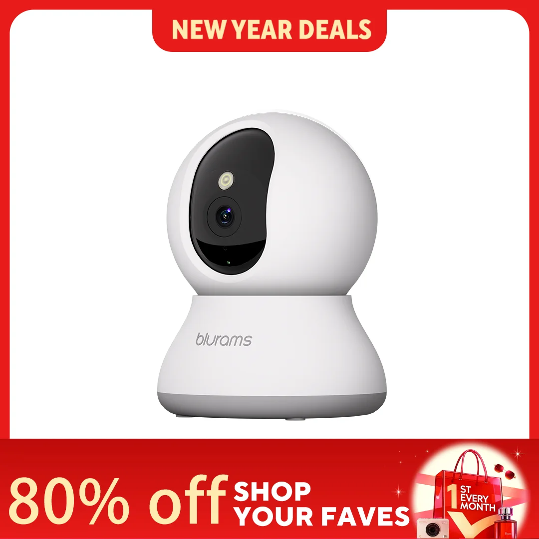 2Pcs Indoor Security Camera 2K, Home Security Camera for Dog/Elder, Security Camera with One-Touch Call Update A31S-2pc