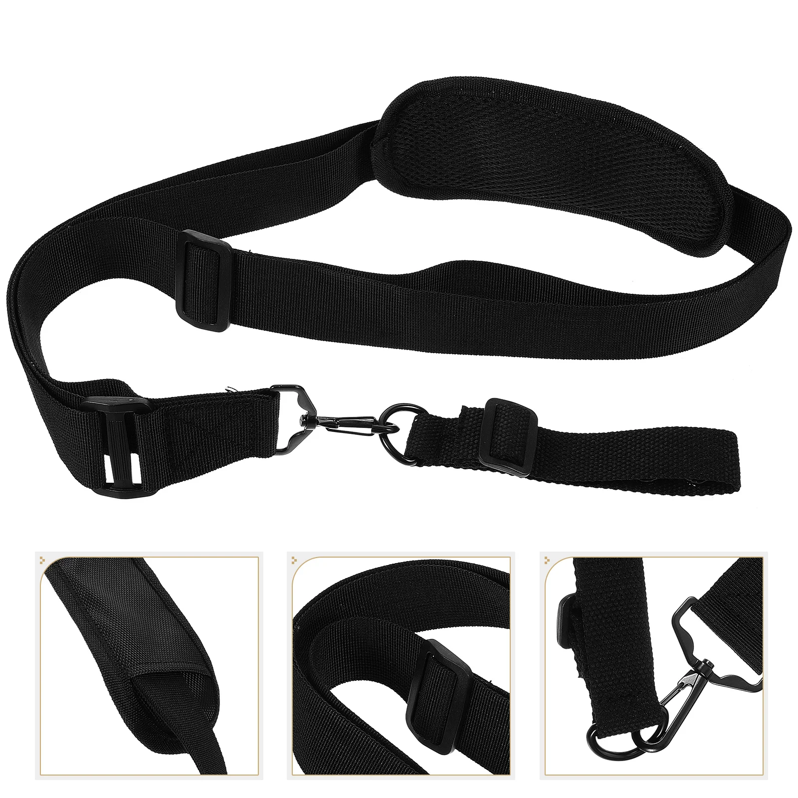 

Adjustable Weed Trimmer Shoulder Heavy Duty Lawn Trimmer Carrying Strap Quick Release Buckle Wide Comfortable Belt Brush Cutter