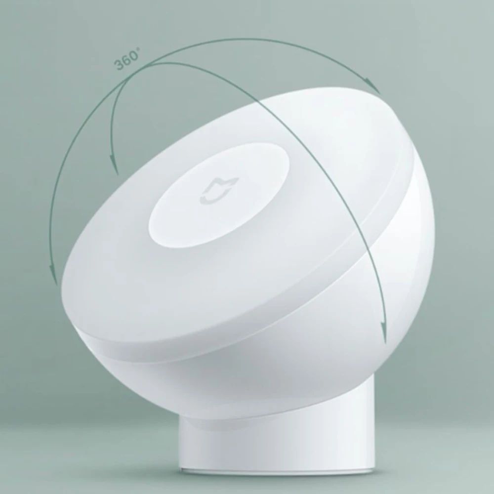 Originale Mijia Smart Led Induction Night Light 2 lampada luminosità regolabile sensore intelligente a infrarossi per il corpo umano con Base magnetica
