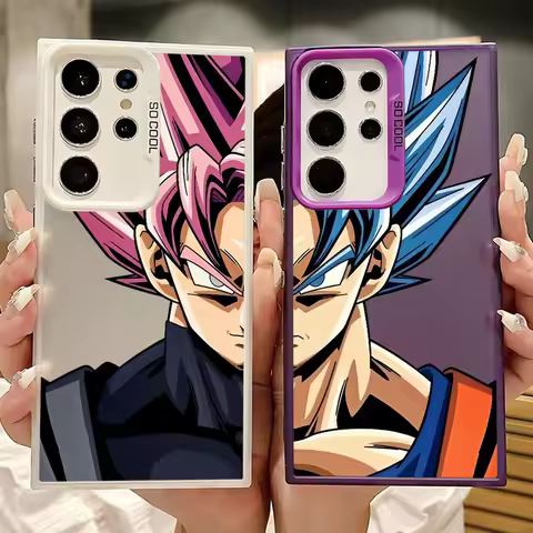 Dragon Ball Phone Case for Samsung Galaxy S23 Ultra S20 FE S21 S22 Plus S24 S25 S23 FE Note 20 Ultra Soft Cover