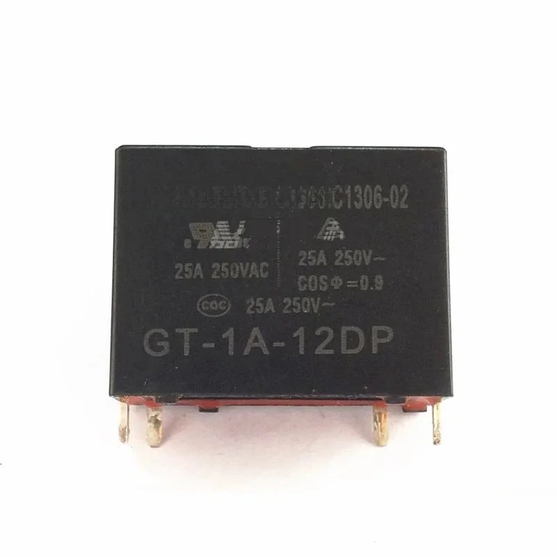 20PCS Relays GT-1A-12D GT-1A-12DP With Plug No Plug 25A 12V 4PIN For Air Conditioning Electric Water Heater Motherboard Relay