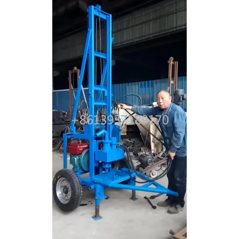 120m Depth Cheap Price New Water Well Drilling Machine/Portable Water Borehole Drilling Rig Machine for Sale