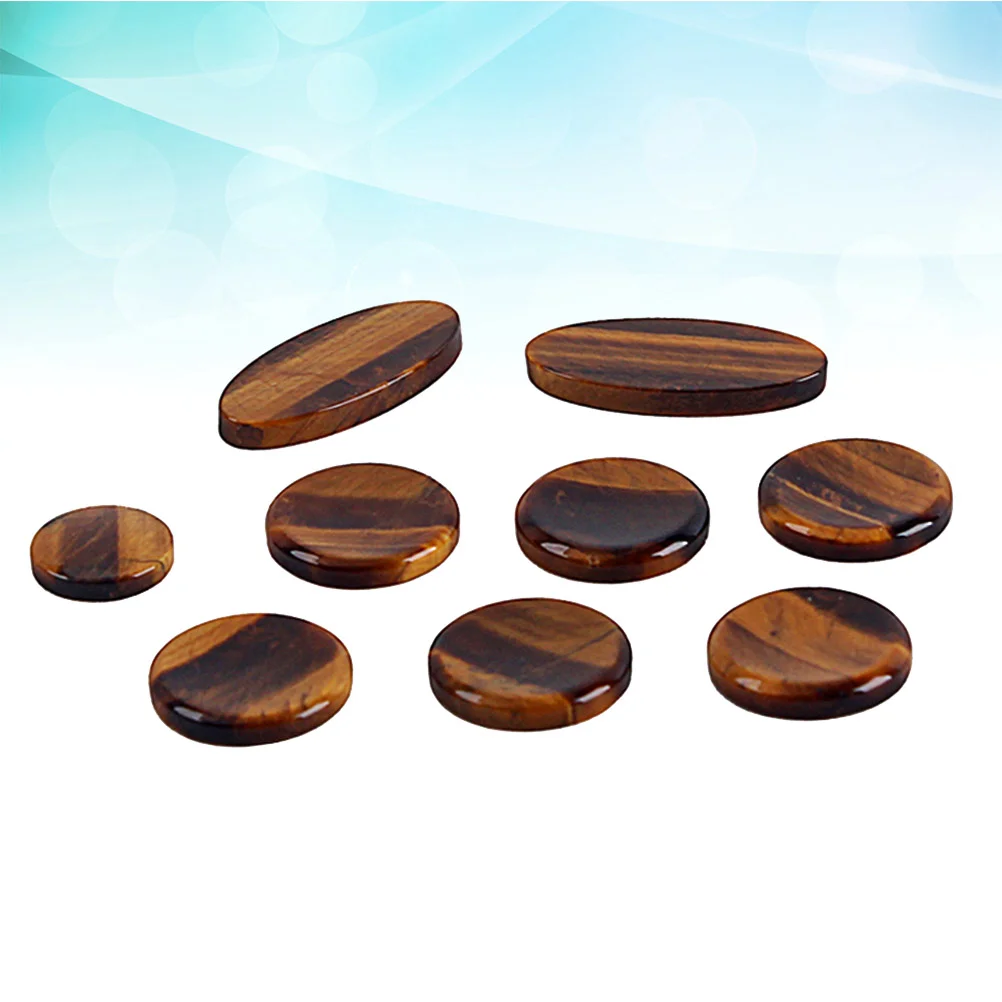 9 Pcs/set Alto Saxophone Keyboard Tenor Accessories Trumpet Button Buttons Fashionable Piano Keys Wood Grain