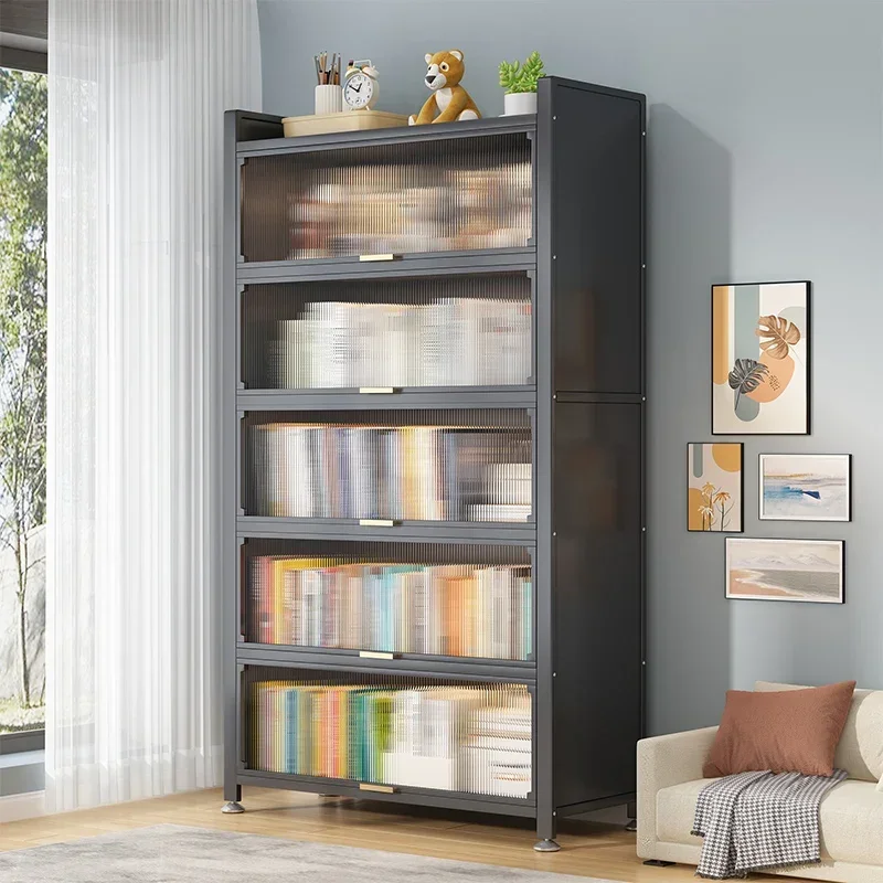 Storage Wall Shelves Kitchen Cabinets Organizer Shelf Prefabricated Bookcase Speed Rack Shelf Librero Giratorio Home Furniture