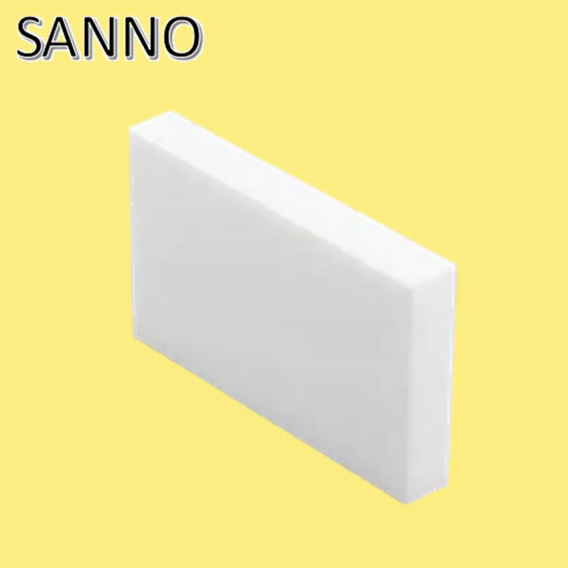 Placa Cerâmica de Zircônia Substrato de Alta Temperatura Zro2 Folha Fina Isolada Bloco Personalizado 10x10x0.5 mm 150x150x6 mm