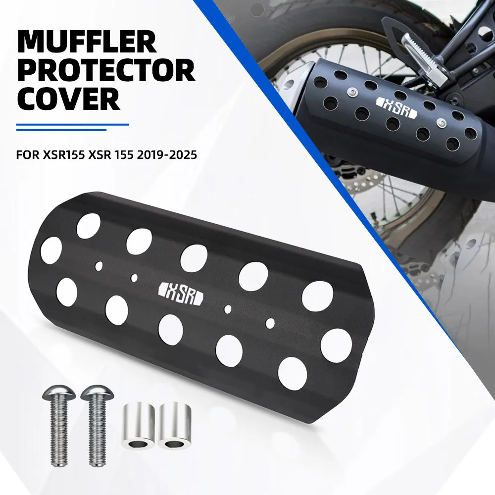 

For YAMAHA XSR155 XSR 155 2019-2020-2021-2022-2023 2024-2025 Motorcycle Exhaust Shield Cover Heat Exhaust Pipe Crash Protector