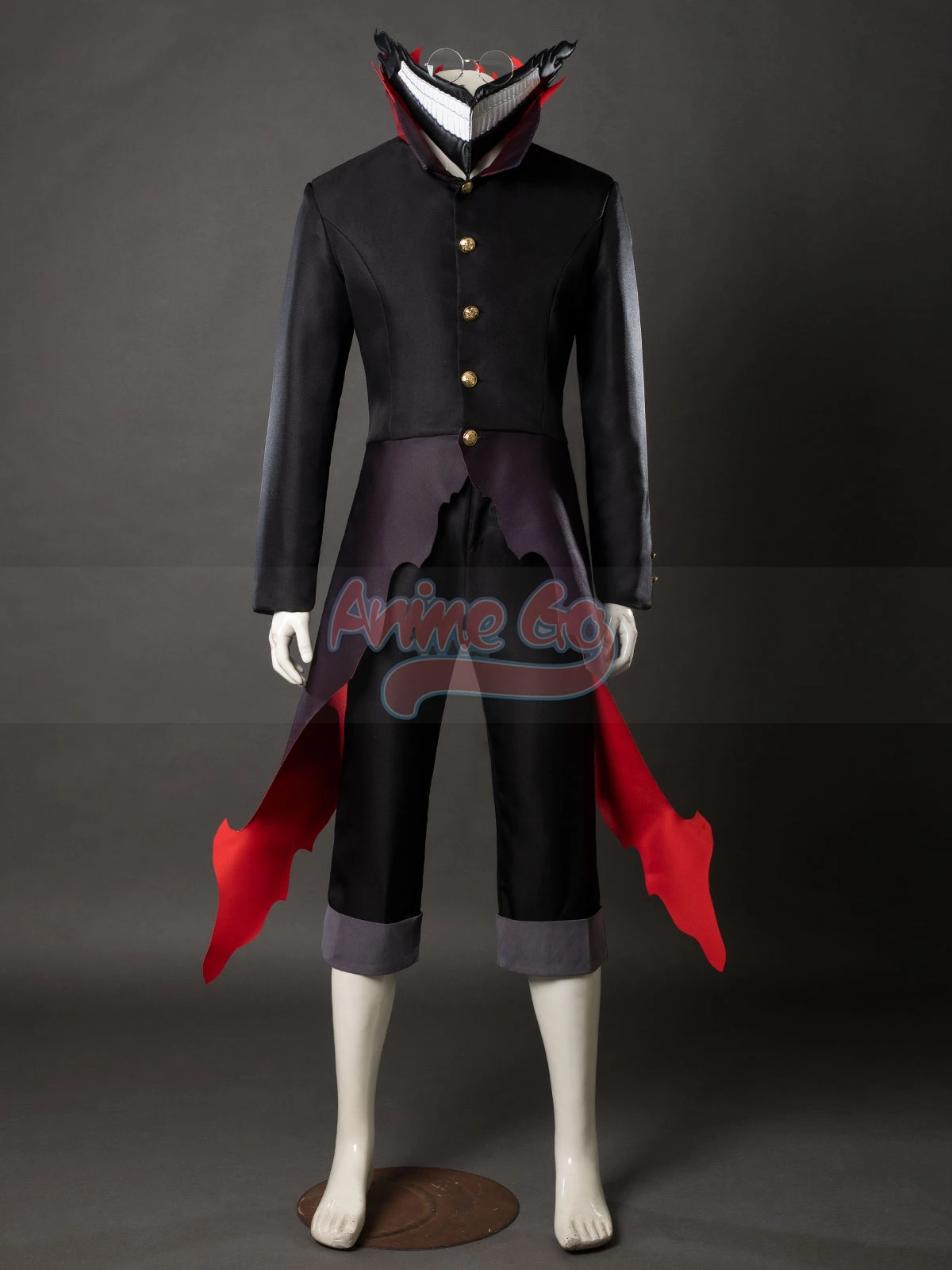 

Okarun Takakura Ken Cosplay Costume Anime Men Outfit Mask Glasses for Halloween Role Play