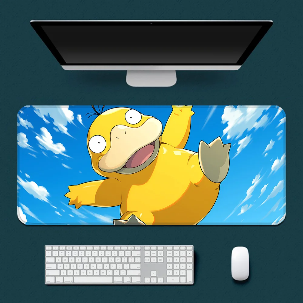 Cute baby-Psyducks Mousepad HD Printing Computer Gamers Locking Edge Non-slip Mouse Pad XXL90x40cm Keyboard PC Desk Pad