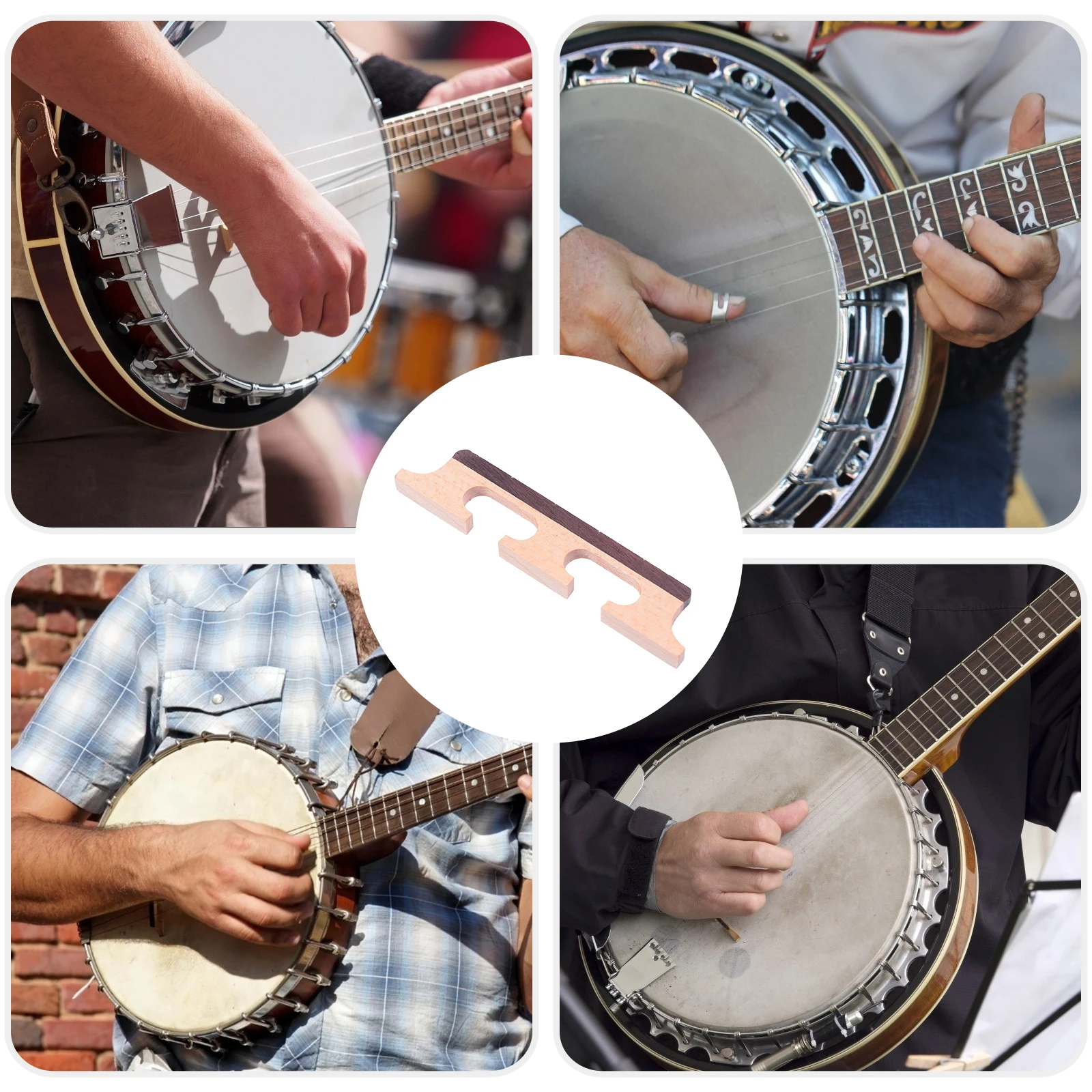 

4 String Banjo Bridge Bridge for 4-string Banjo banjo accessory Three legged banjo bridge guitar bridge