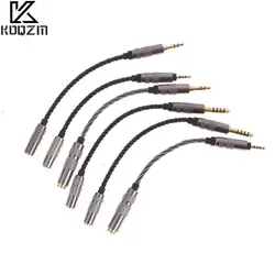 Audio Cable 2.5 Male To 4.4 Female Balanced Silver-Plating Cord 2.5mm/4.4mm To 3.5mm Adapter For MP3 Music Player