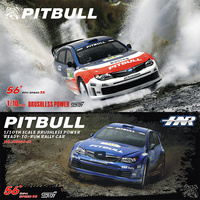 HNR H9804-SR 1:10 Electric Four-Wheel Drive Brushless Rally Off-Road Vehicle 56/MPH+ Drift Car RC Model Car PITBULL Holiday Gift