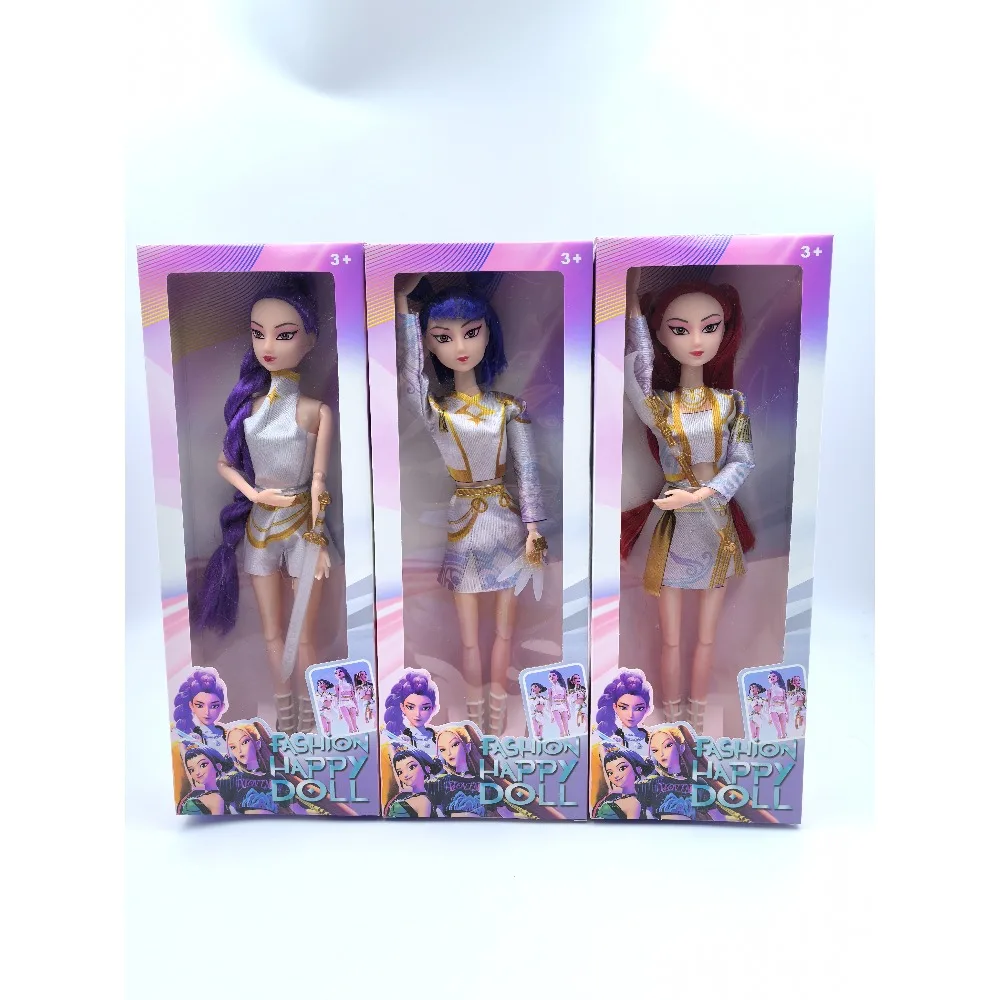 

Kpop Охотники на демонов Фигурка Игрушка Дерпи Тигр Руми Мира Зои Киска Тема Песня из красочных огней для фанатов Рождественские подарки