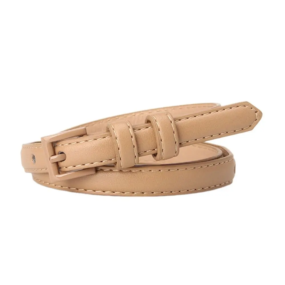 Y 2K Vrouwen Riem Nieuwe Effen Kleur Dopamine Dunne Broek Riem Eenvoudige Riem Accessoires Jeans Riem