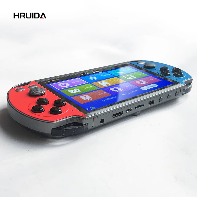 Portable Retro Video Game 5.1 Inch HD Screen Handheld Mp5 Music Video Game Controller Player Retro consola x12 plus game console