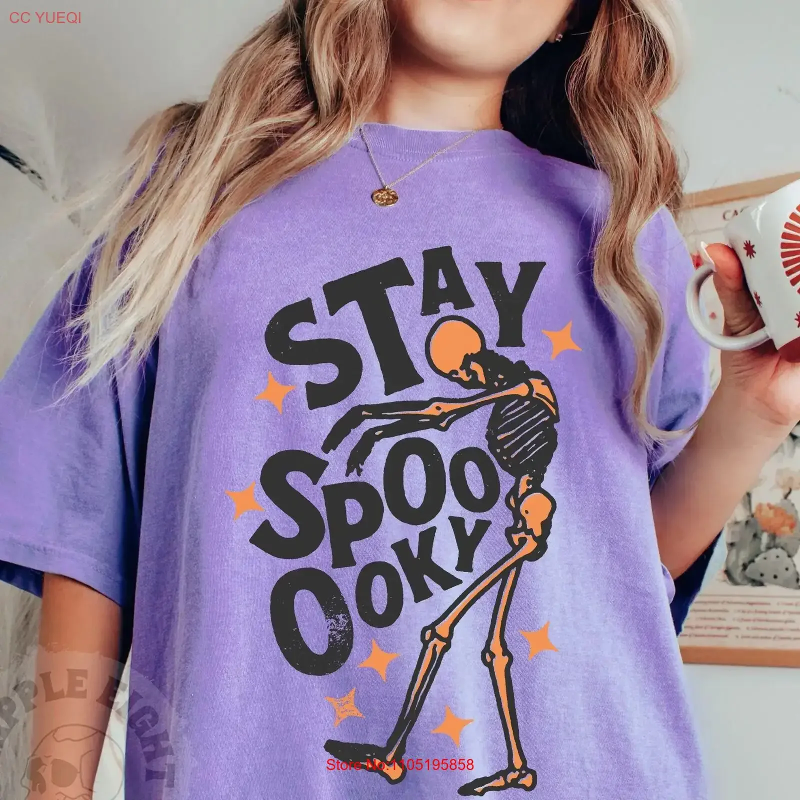 

Stay Spooky Scary Skeletons Винтаж Хэллоуин Забавная и юмористическая футболка в стиле ретро в стиле рок-н-ролл в стиле панк Модный скелет винтажная стираная футболка