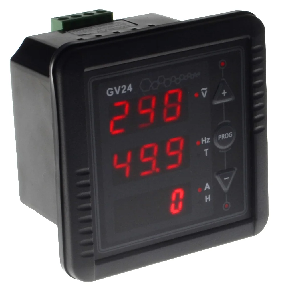 GV24 Generator Digital Multifunctional Meter AC Voltage Frequency Current Detector Mebay