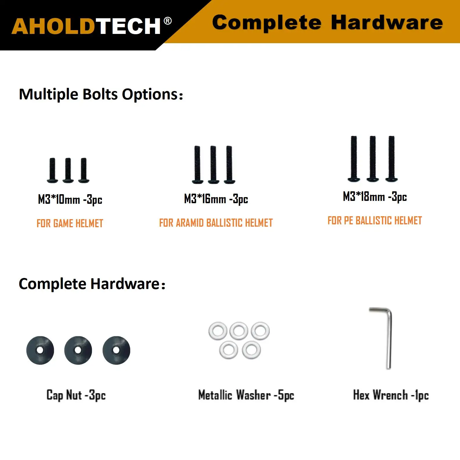 Aholdtech-Carénage modulaire pour casque Dulle, Bunduextrêmes Wilcox L4 NVG, adaptateur de montage pour FAST MICH WENDY, accessoires pare-balles