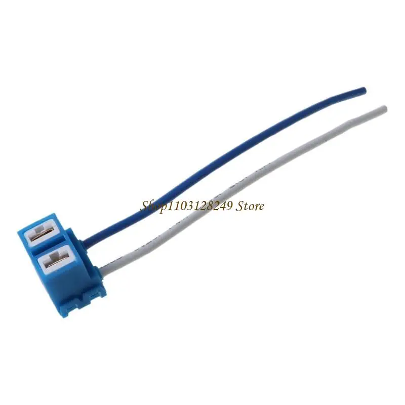 N5KD 2Pcs H7 Ceramic Wire Connector Pigtail for LED Headlight Socket Wiring Harness