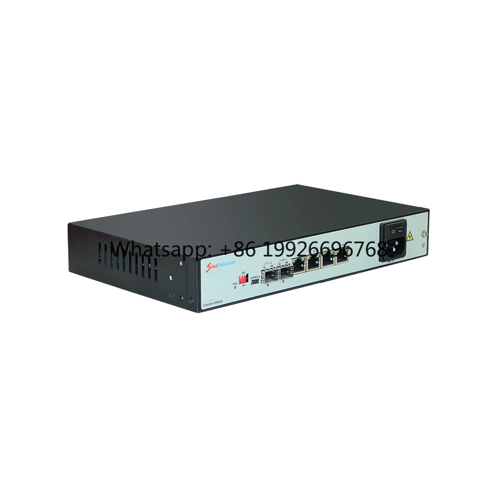 

Dual SFP Fiber Media Converter Ethernet Terminal for Telecom & Enterprise
