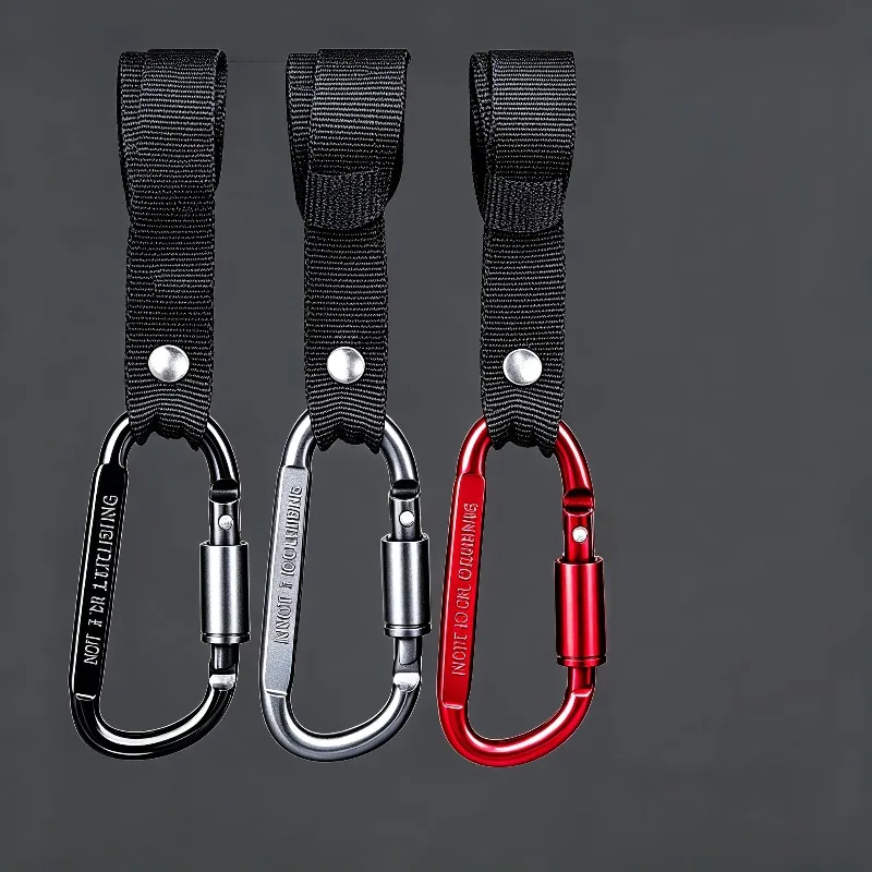 Heavy Duty E-Bike Scooter Handlebar Hook Aluminum Lockable Carabiner Multipurpose Hanger For Helmet Handbag Shopping Bag view 5