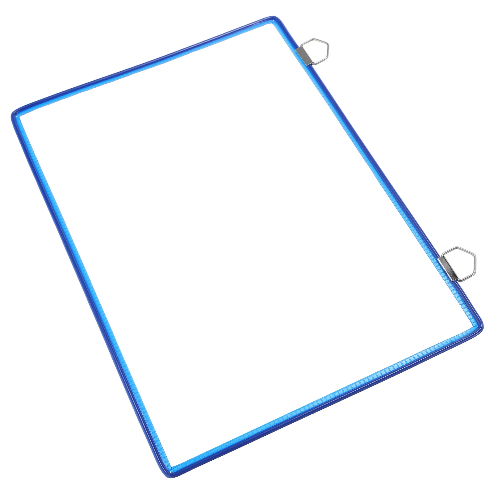 Organizador de arquivo para pendurar na parede, bolsa transparente, armazenamento de documentos de grande capacidade, design de gancho duplo, material de escritório, multiuso interno