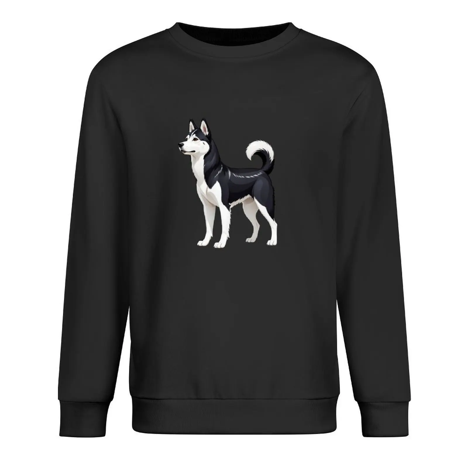 

Yakutian Laika Pullover korean autumn clothes japanese style clothes for men tracksuits sweatshirt