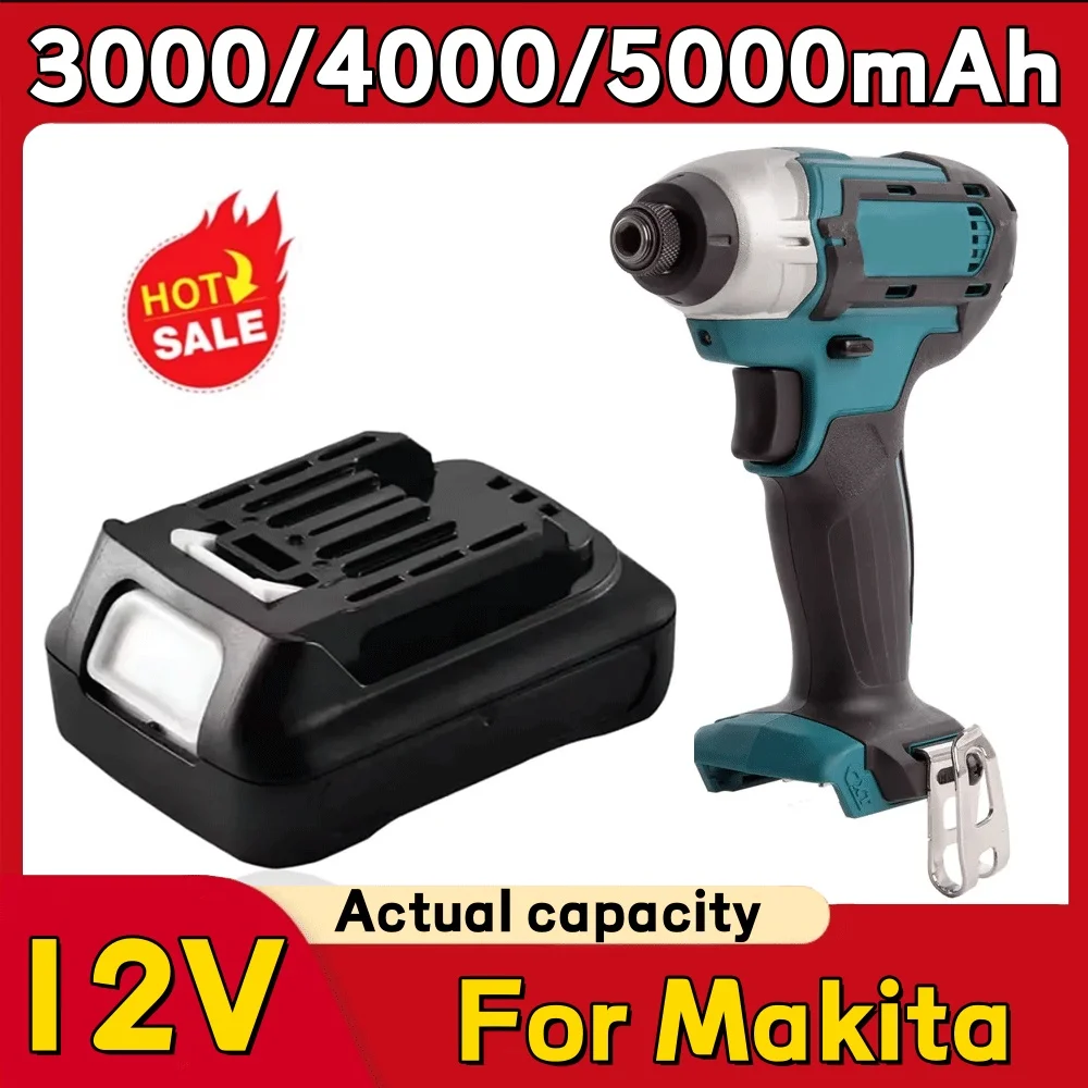 3.0Ah 10.8V 12V Max Li-ion Replacement Rechargeable Battery for Makita BL1040B BL1015 BL1020B BL1041 BL1016 DF031D TD110D