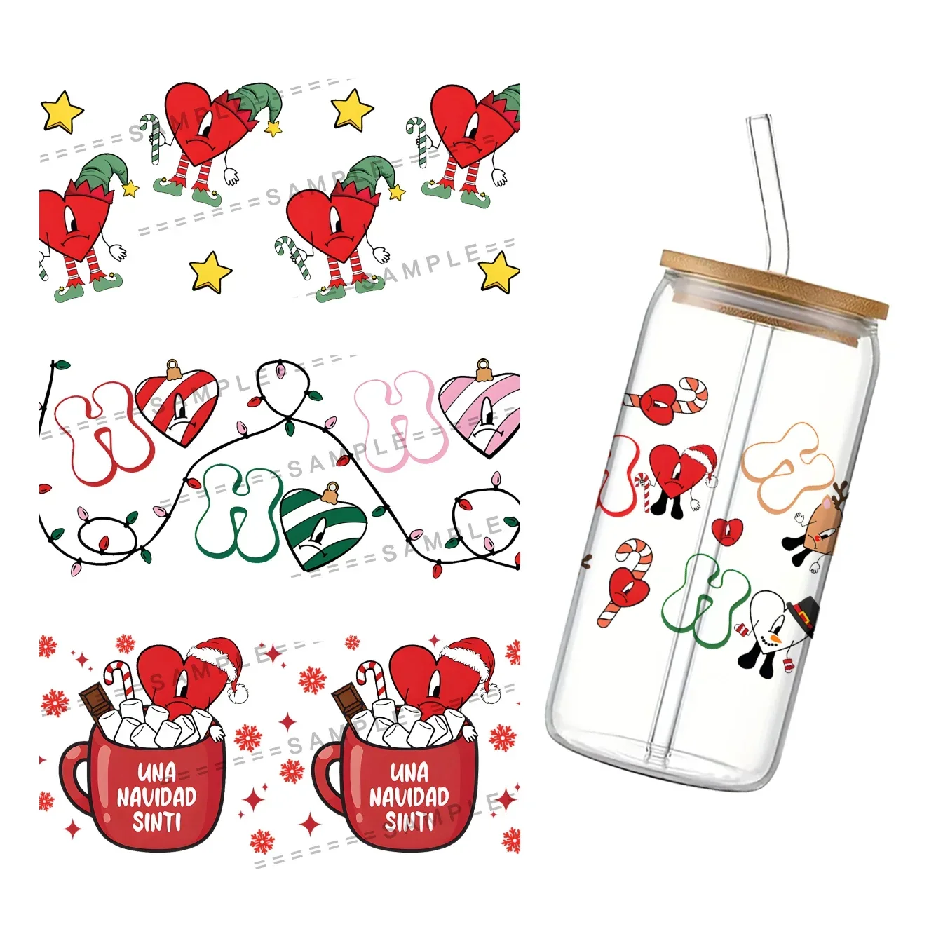 Christmas Uv Dtf Cu… - image