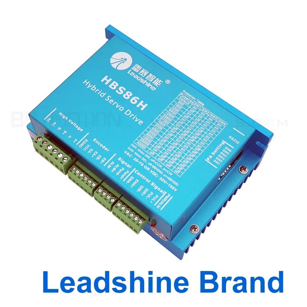 Original Leadshine NEMA23 HBS57 HBS507 NEMA34 HBS86H 3 Phase Closed Loop Motor Hybrid Servo Driver