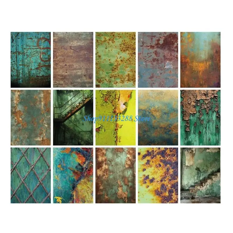 

G88D 30 шт. декоративная бумага для скрапбукинга в стиле ретро античная текстурная бумага фоновая декоративная бумага для