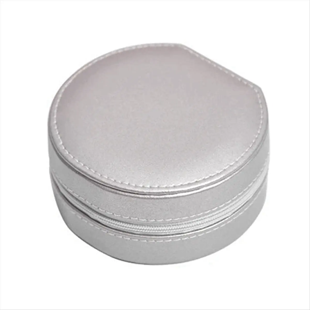 [N84R] Personalized Travel Makeup Case with & Birth Flower Design, Portable Jewelry Organizer C