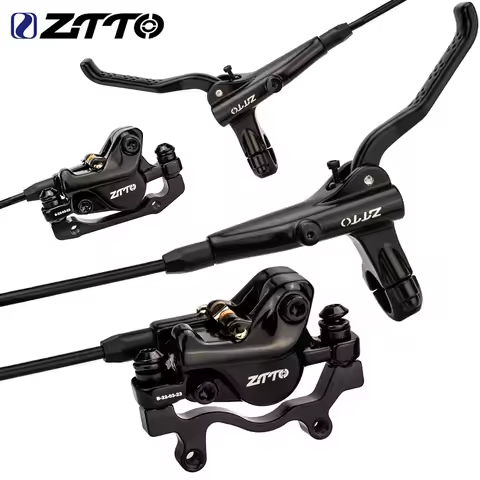 ZTTO MTB Bicycle Hydraulic Disc Brake 74mm PM 2 Piston XC Trail Calipers Metal Mountain Bike Brake Pads Mineral Oil Pressure