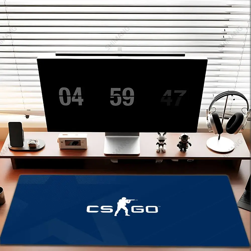 Large Mouse Mat C-Counter Strike Black Locking Edge Mousepad PC Decorate the bedroom Computer Laptop Game Table Mice Mat cs go