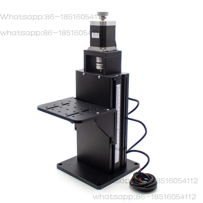 Electric Optical Experiment Lifting Platform Manual Z-Axis Working Table Column T-Screw Visual Camera Operating Table LZ200