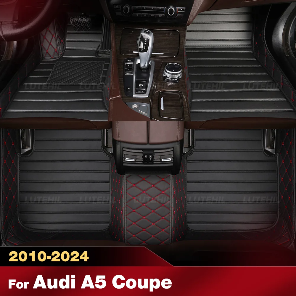 

Для Audi A5 Coupe (2 двери) 2010-2024 23 22 21 20 19 пользовательские автомобильные коврики автомобильный ковер чехол аксессуары для интерьера