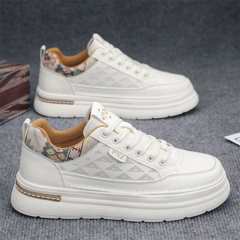 

Fashion Men Breathable Casual Shoes Outdoor No Slip Soft-sole Youth Board Shoe Brand Protection Men Comfortable Running Sneakers