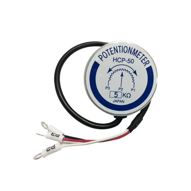 2026 Hot Sale HCP-50 Angular Displacement Sensor 1k 2K 5K 10K 360-degree Precision Potentiometer