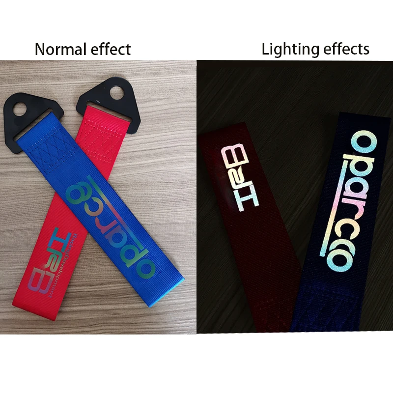 XUANYIDA Personalized Custom Reflective Cursor Tow Strap Craft Printing Personalized Leave Your Text Or Pattern And Color