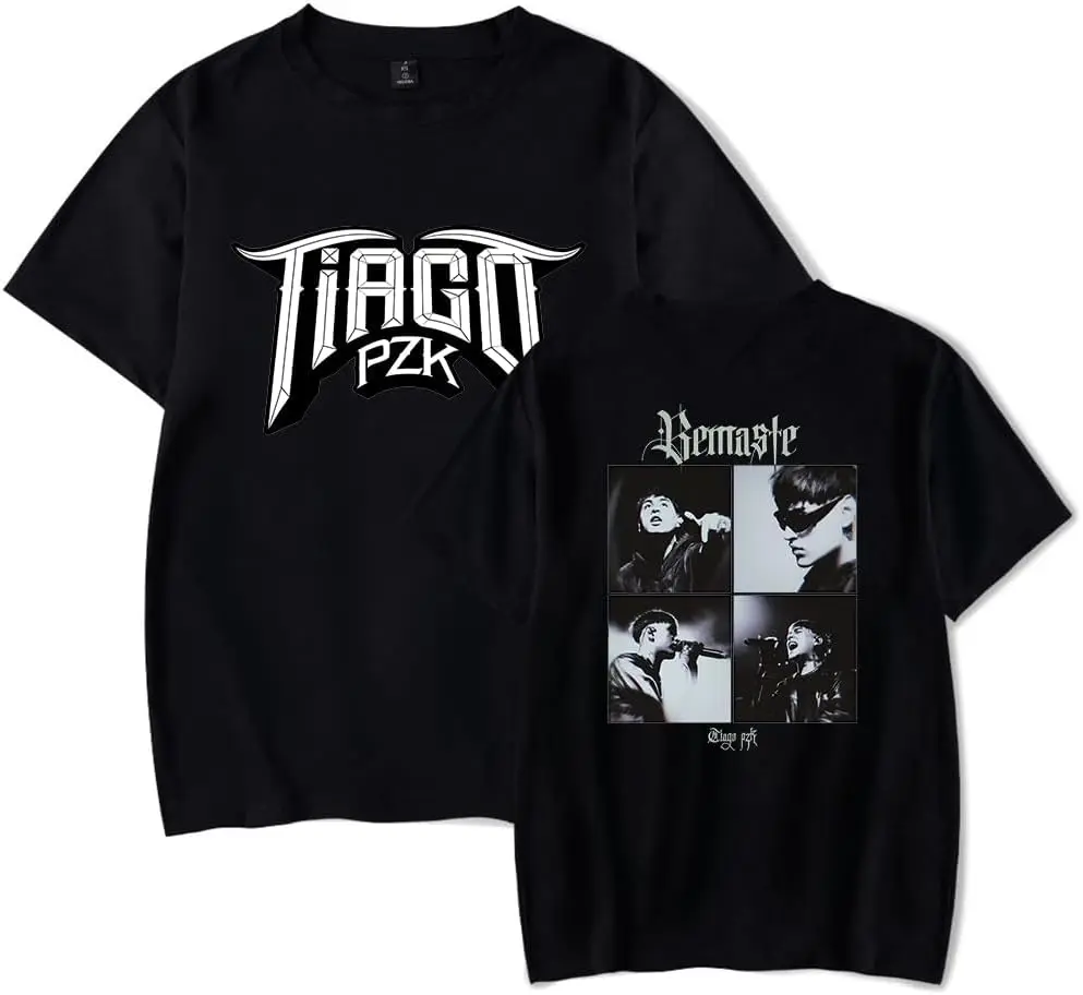 

Tiago PZK Merch Hoodies Rap Merch T Shirt Short Sleeve Unisex Fashion Tee