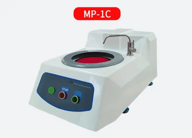 Máquina de polimento e polimento de amostras metalográficas, velocidade variável, disco duplo, pré-moinho 220v