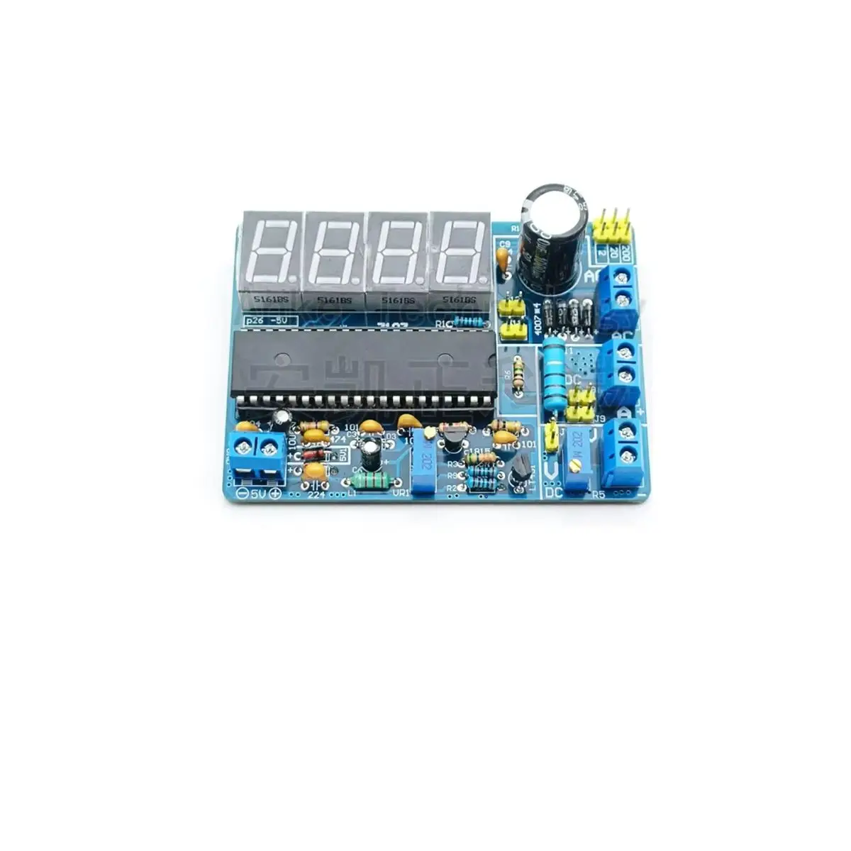 DC5V Multifunctional AC/DC Voltmeter DIY Kit Unassembled Parts ICL7107 Ammeter Production Digital Voltmeter