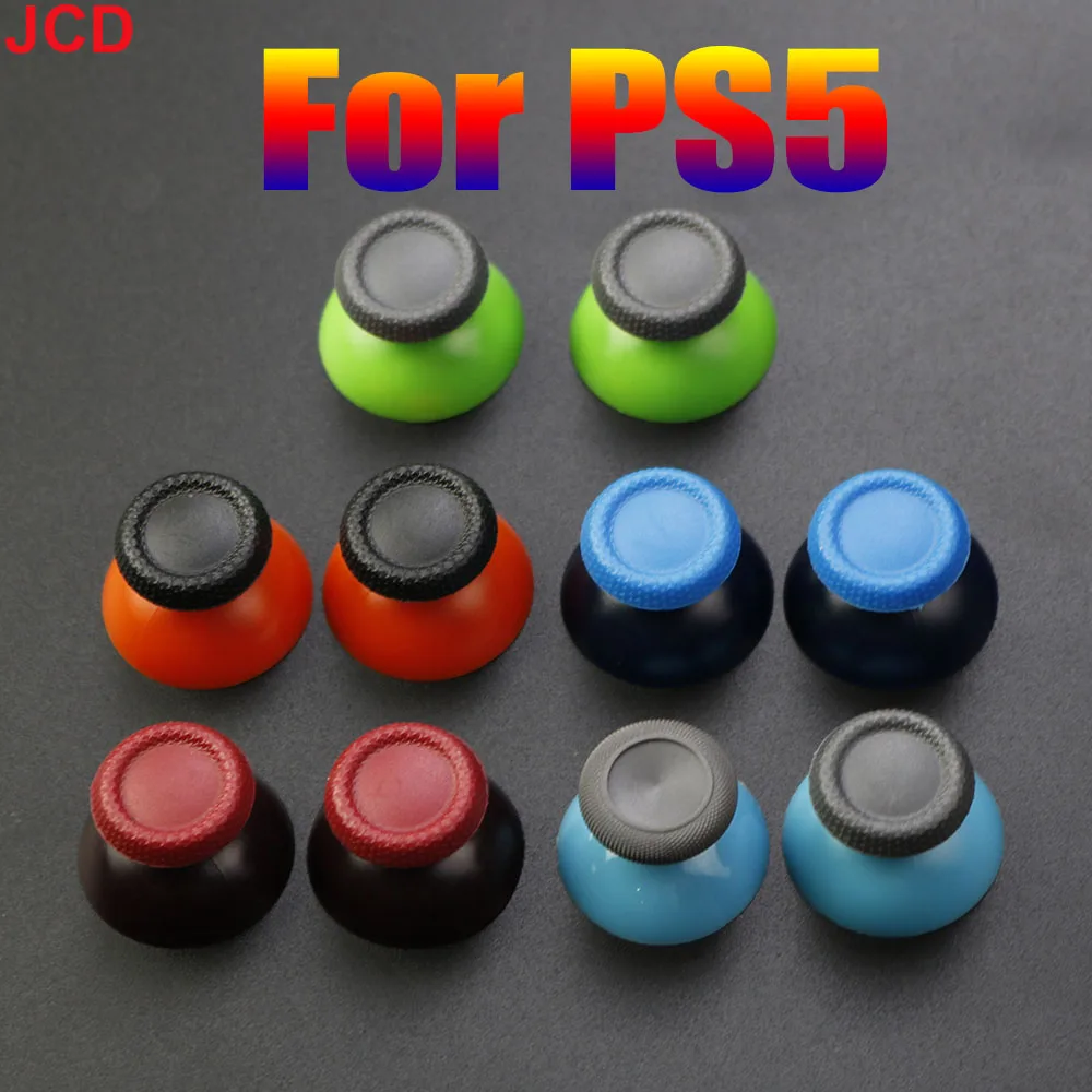 JCD 1pcs 3D Analog Joystick thumb Stick Grip Cap for PS5 Controller Thumbsticks Mushroom Caps
